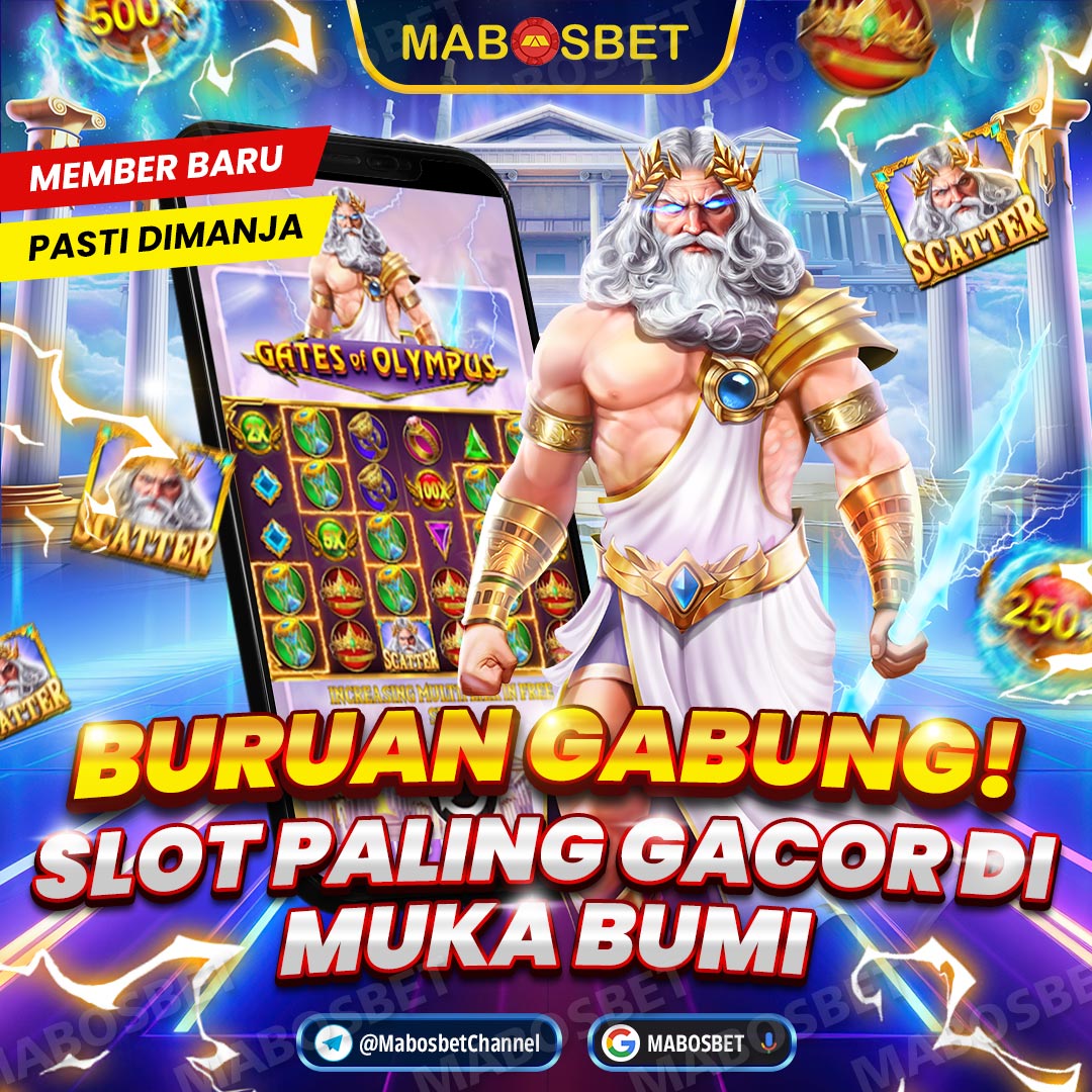 Mabosbet : Situs Slot Online Gates of Olympus x1000 Resmi